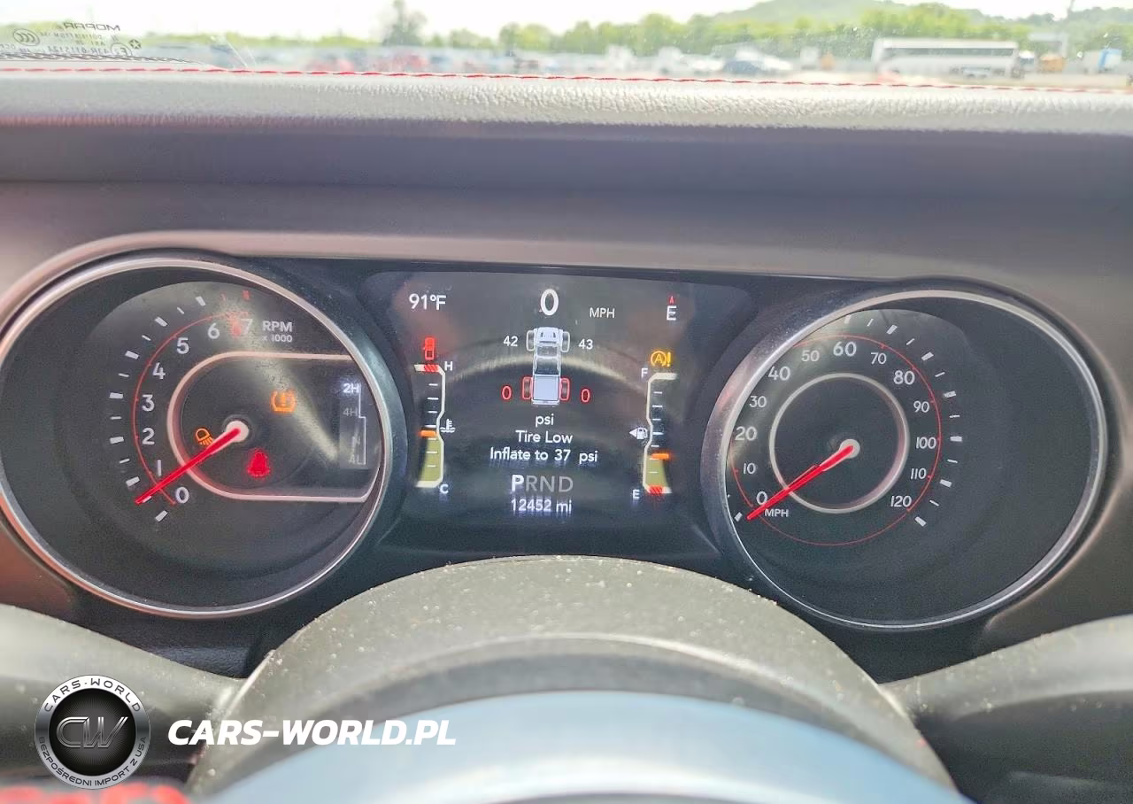 2020 Jeep Gladiator Rubicon VIN:1C6JJTBG5LL216336 - 9