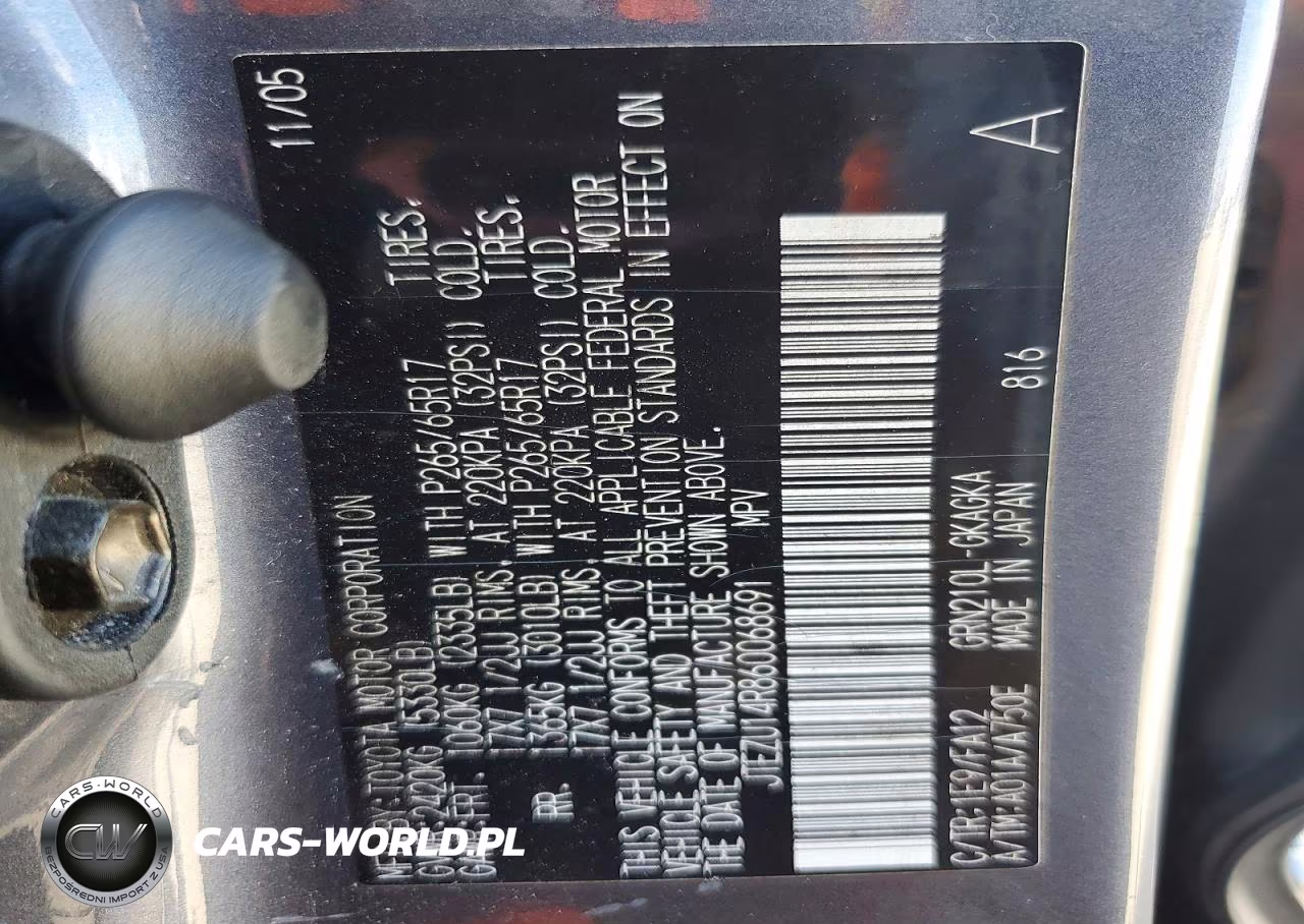 2006 Toyota 4Runner Sr5 VIN:JTEZU14R860068691 - 12