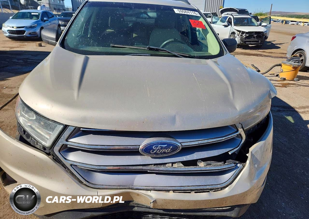 2017 Ford Edge Se VIN:2FMPK4G96HBC64642 - 11