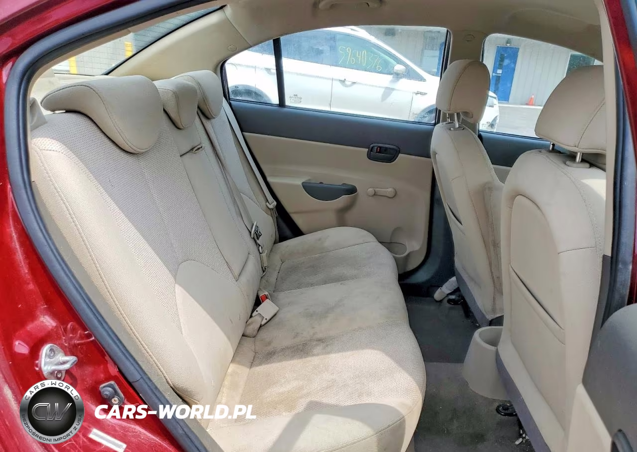 2008 Hyundai Accent Gls VIN:KMHCN46C68U259454 - 10