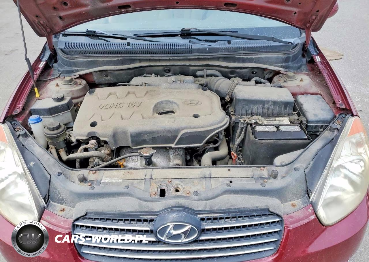 2008 Hyundai Accent Gls VIN:KMHCN46C68U259454 - 11