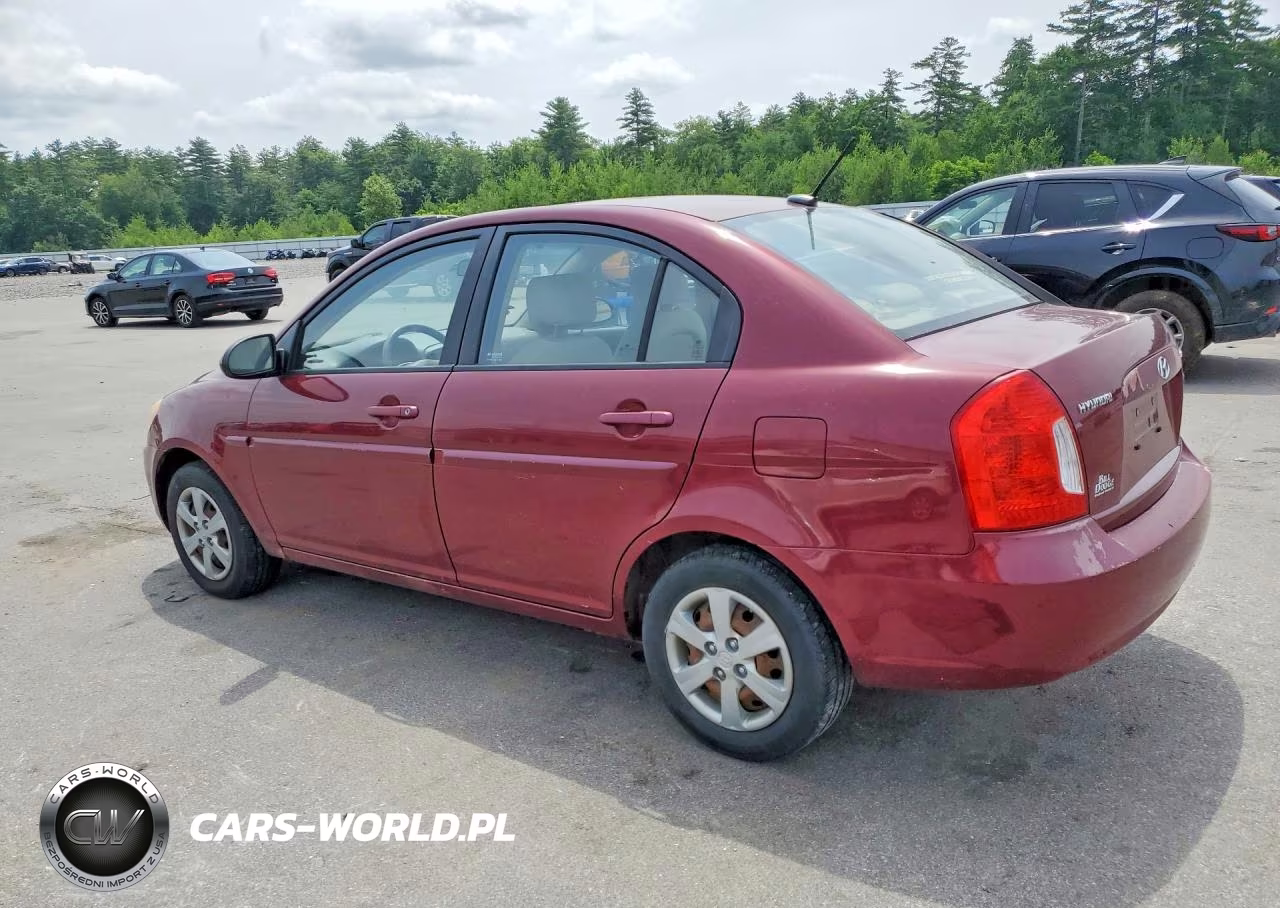 2008 Hyundai Accent Gls VIN:KMHCN46C68U259454 - 2