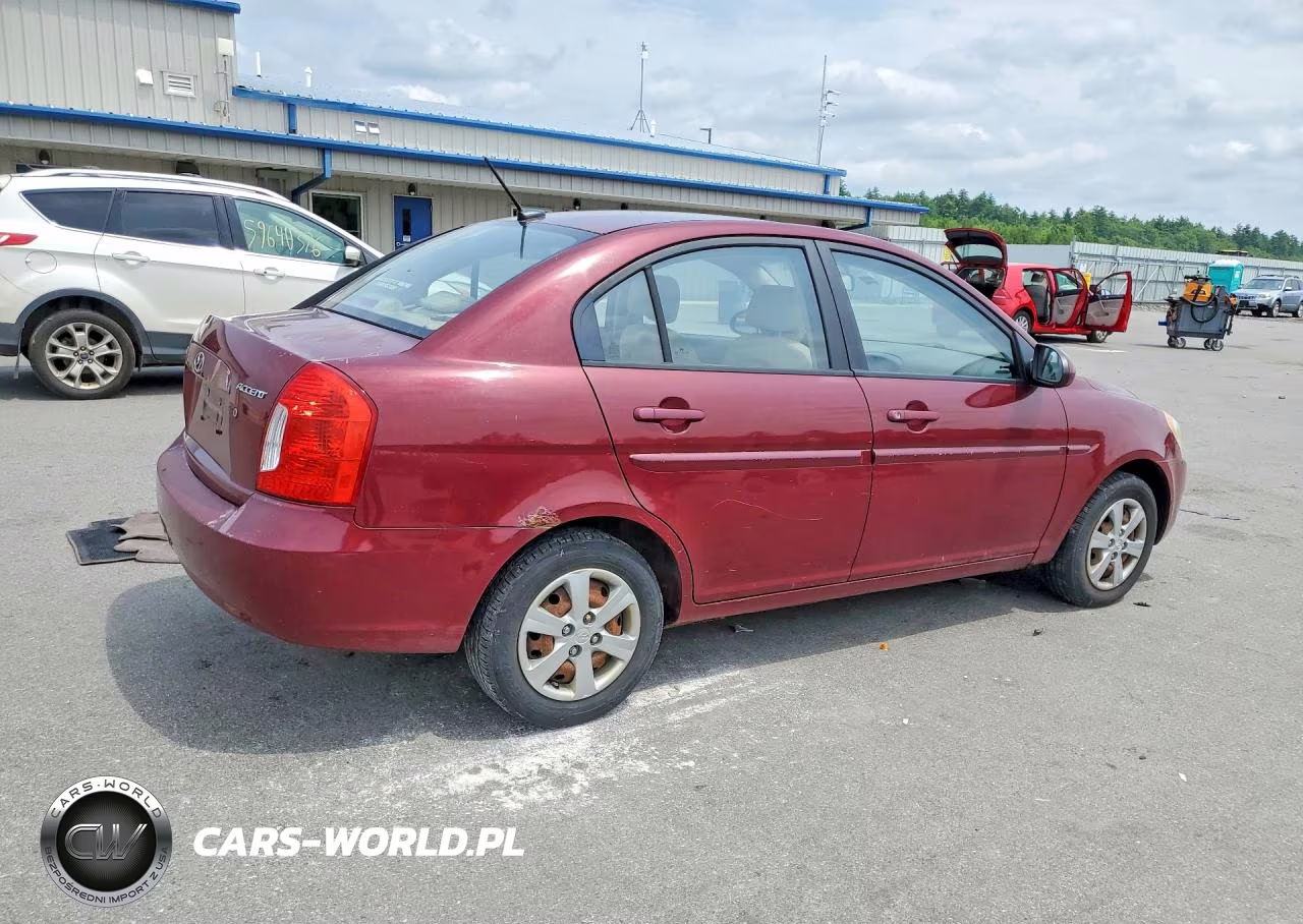 2008 Hyundai Accent Gls VIN:KMHCN46C68U259454 - 3