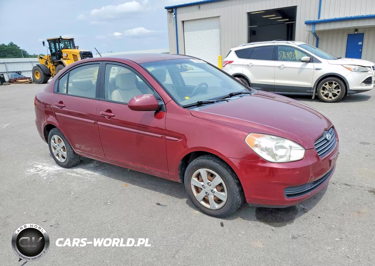 2008 Hyundai Accent Gls VIN:KMHCN46C68U259454 - 4