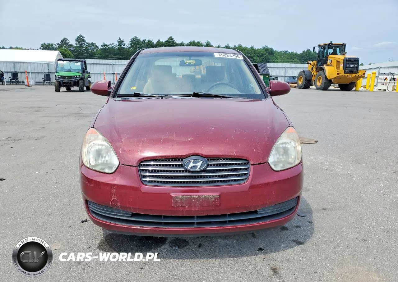 2008 Hyundai Accent Gls VIN:KMHCN46C68U259454 - 5