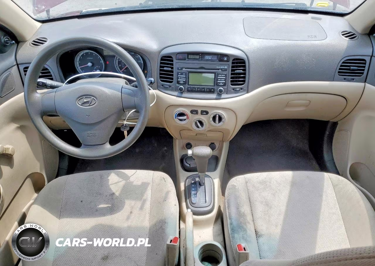 2008 Hyundai Accent Gls VIN:KMHCN46C68U259454 - 8