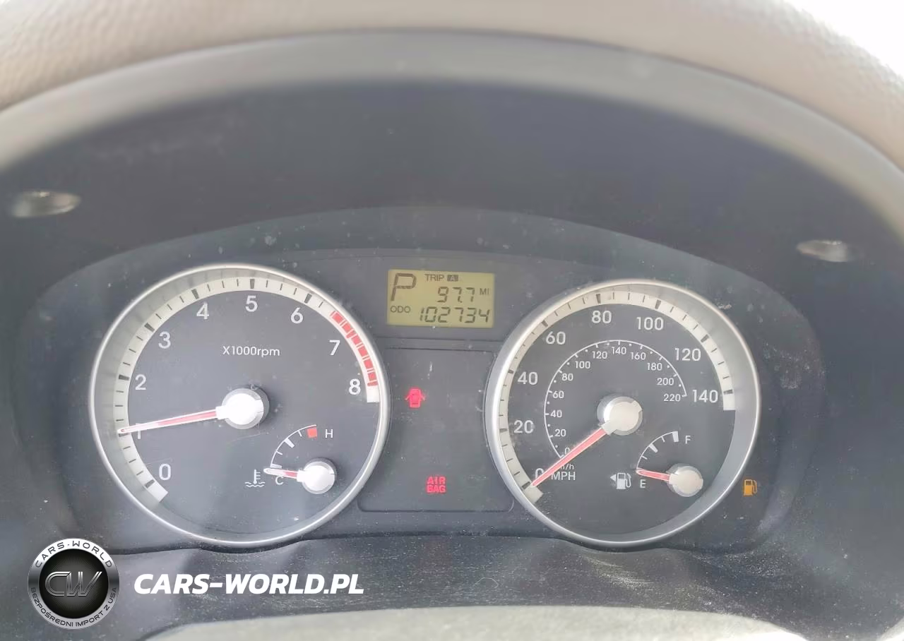 2008 Hyundai Accent Gls VIN:KMHCN46C68U259454 - 9