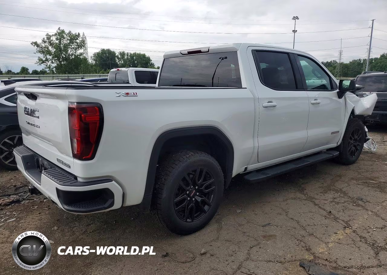 2022 GMC Sierra K1500 Elevation VIN:1GTUUCED9NZ624918 - 3