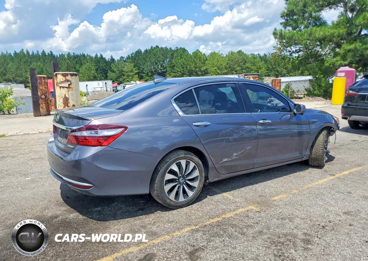 2017 Honda Accord Hybrid Exl VIN:JHMCR6F53HC029736 - 3