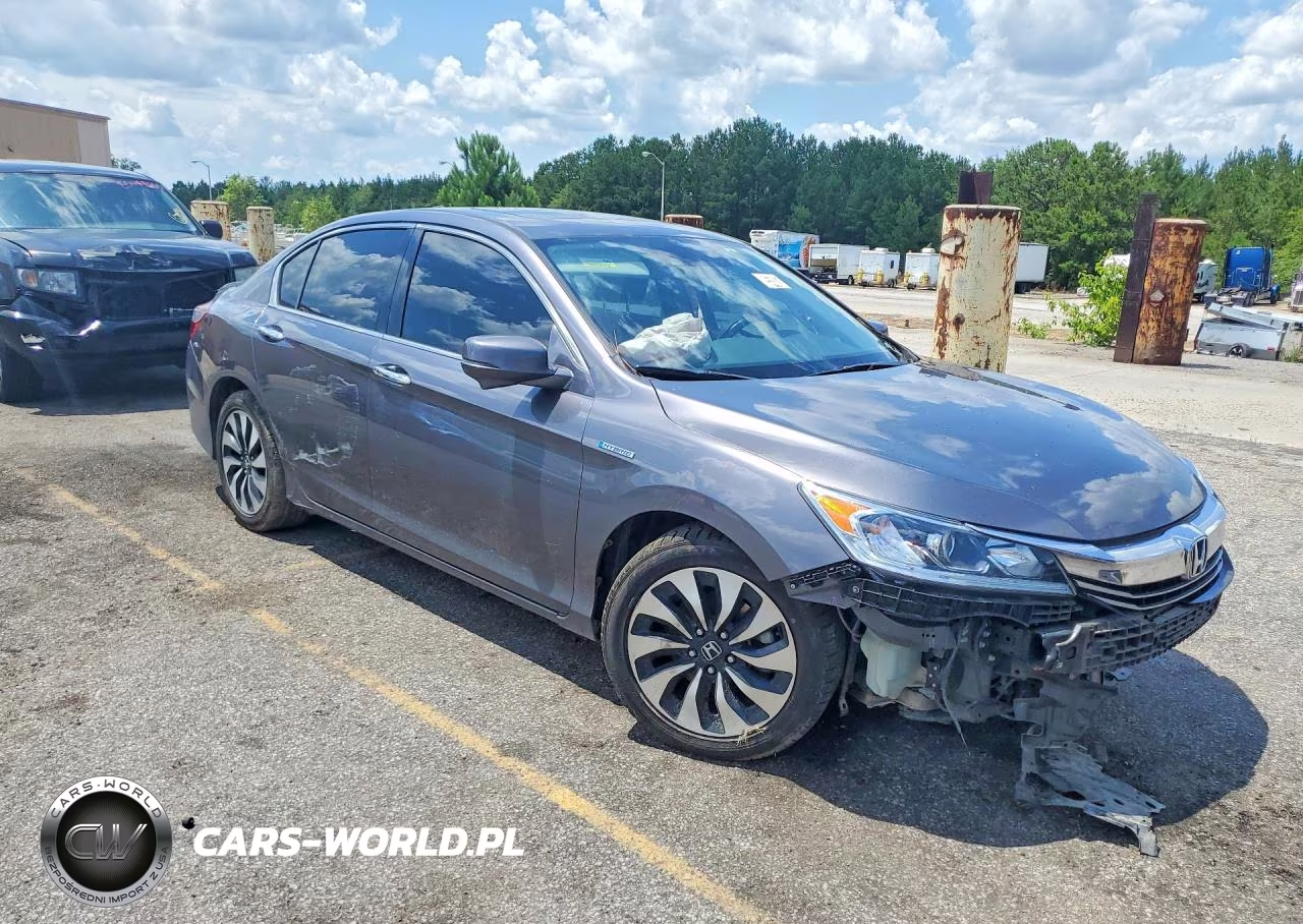2017 Honda Accord Hybrid Exl VIN:JHMCR6F53HC029736 - 4
