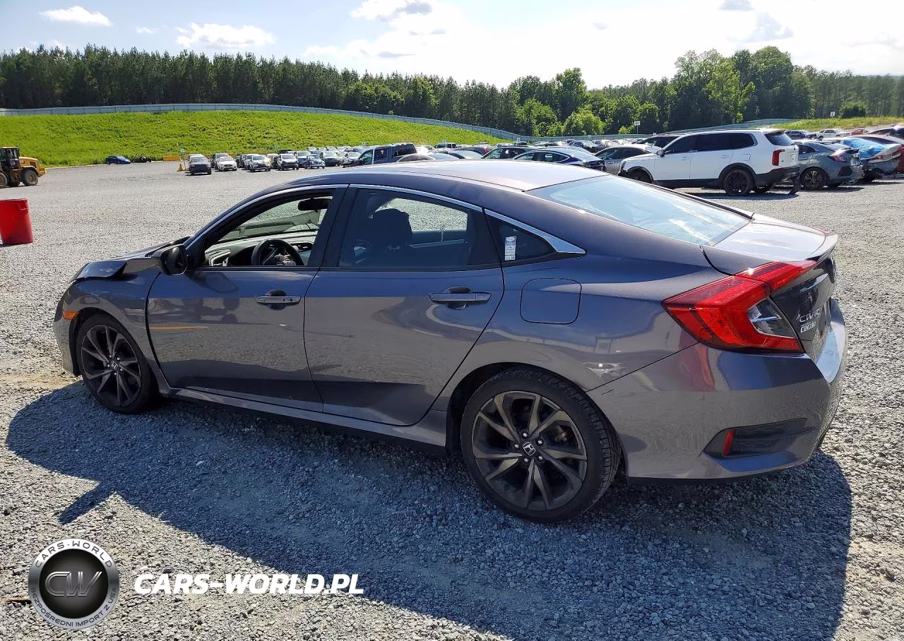 2019 Honda Civic Sport VIN:2HGFC2F89KH506081 - 2
