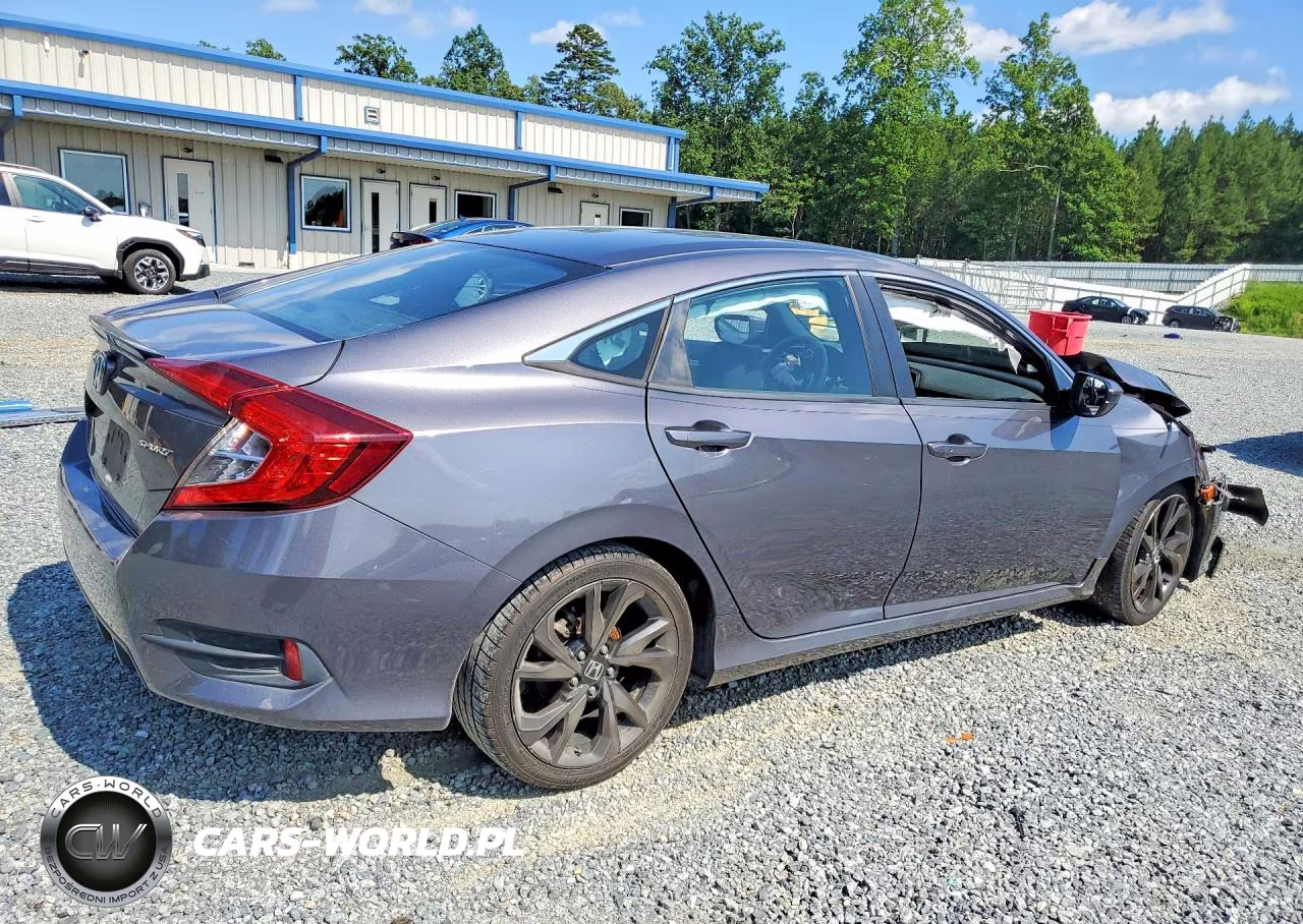 2019 Honda Civic Sport VIN:2HGFC2F89KH506081 - 3