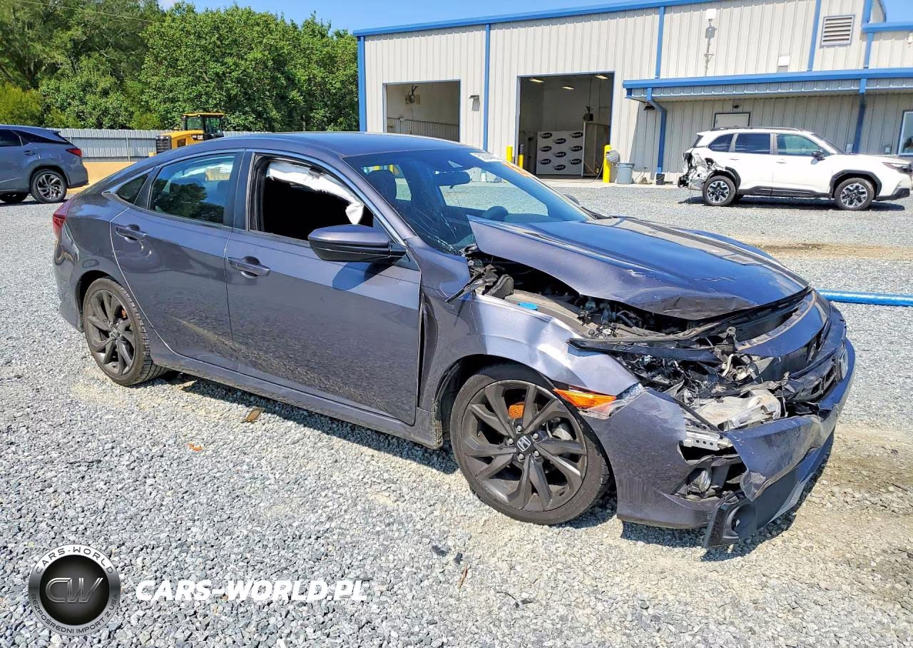 2019 Honda Civic Sport VIN:2HGFC2F89KH506081 - 4