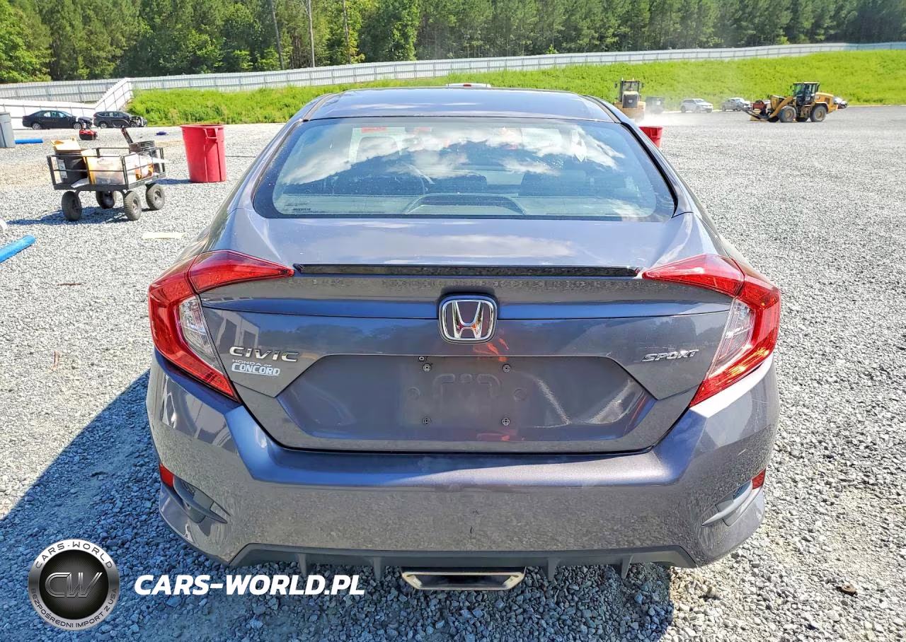 2019 Honda Civic Sport VIN:2HGFC2F89KH506081 - 6