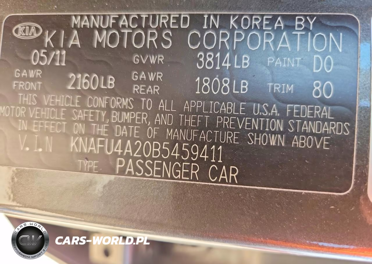2011 Kia Forte Ex VIN:KNAFU4A20B5459411 - 12