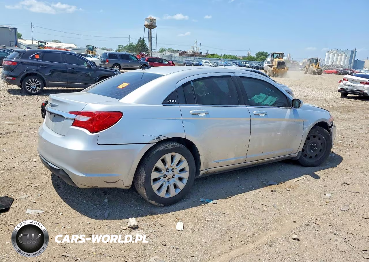 2012 Chrysler 200 Lx VIN:1C3CCBAB8CN319044 - 3