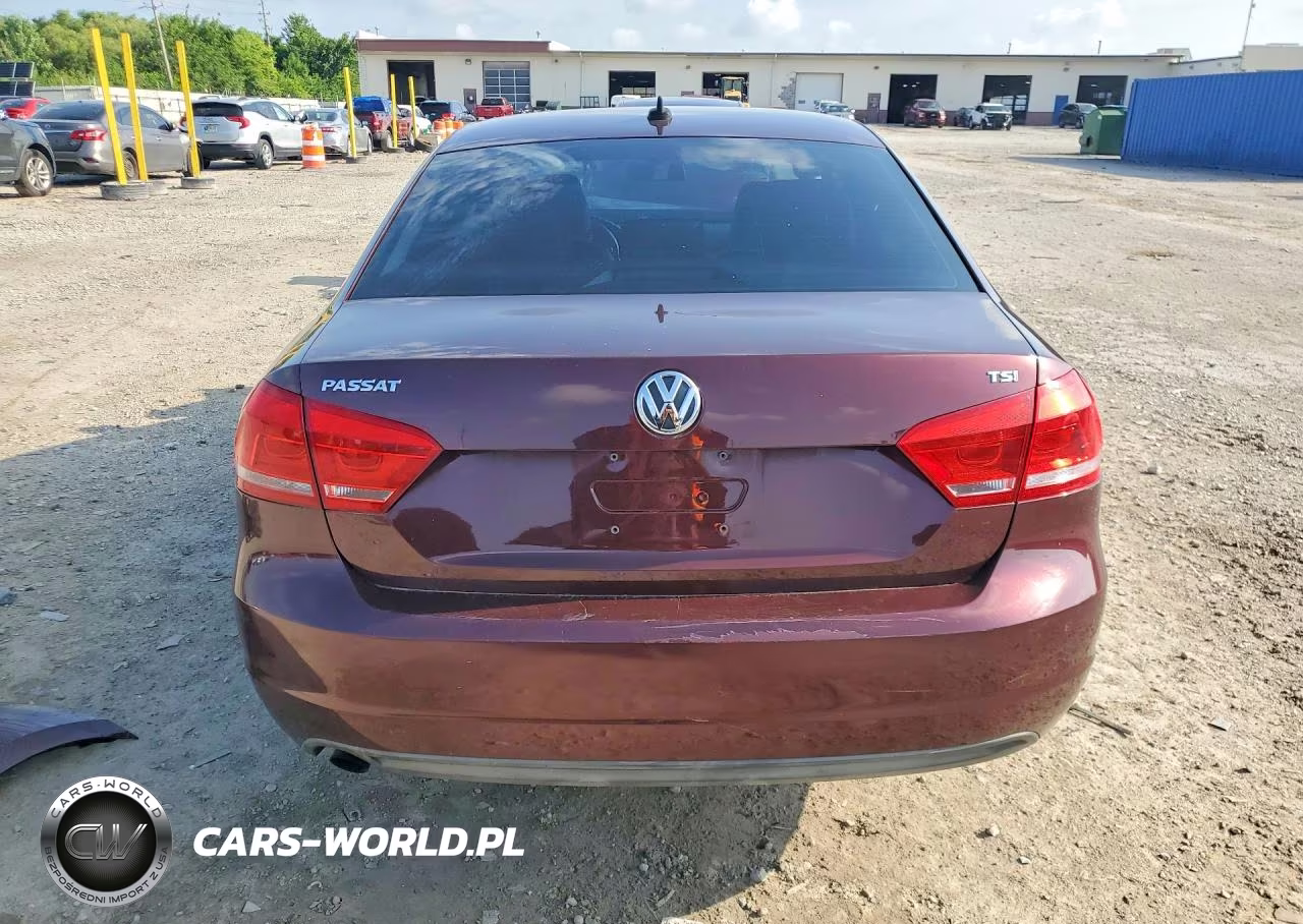 2014 Volkswagen Passat S VIN:1VWAT7A30EC081324 - 6