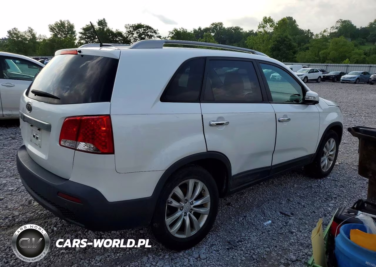 2011 Kia Sorento Lx VIN:5XYKT4A26BG123984 - 3