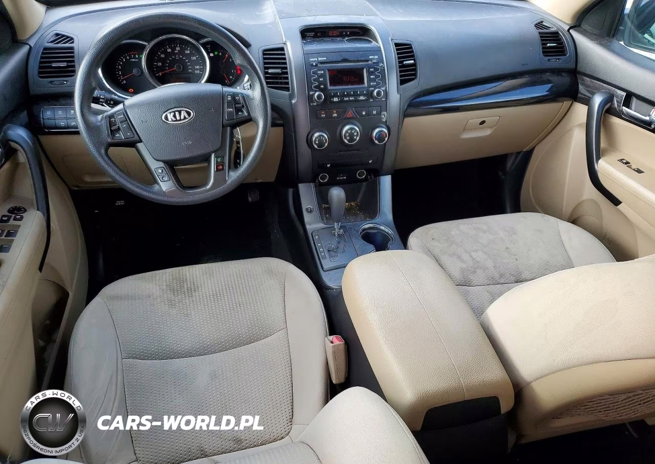 2011 Kia Sorento Lx VIN:5XYKT4A26BG123984 - 8