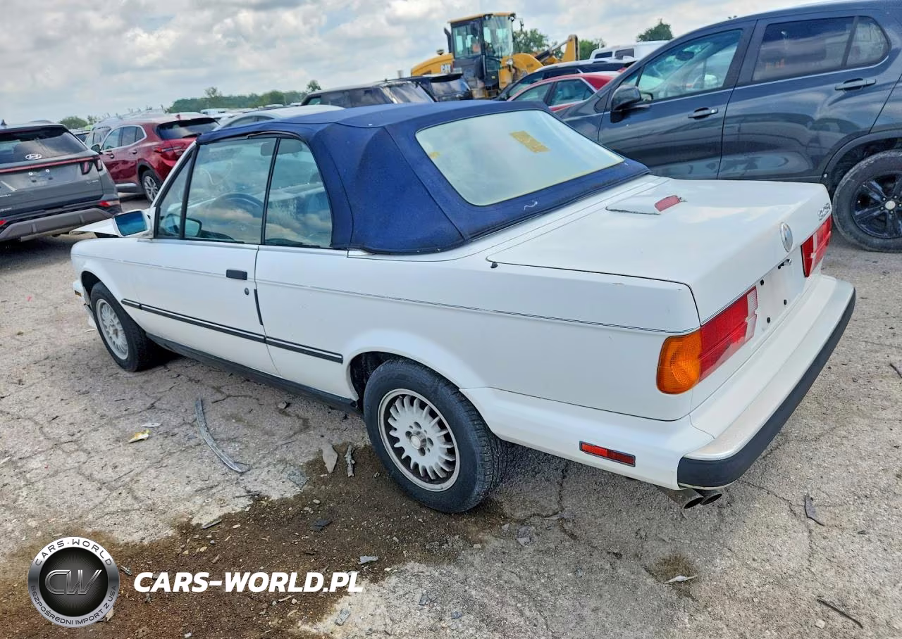 1989 BMW 325 I VIN:WBABB1300K8275079 - 2