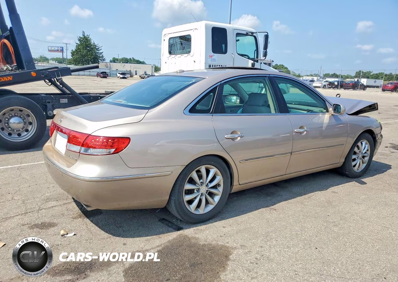 2007 Hyundai Azera Se VIN:KMHFC46F37A185228 - 3