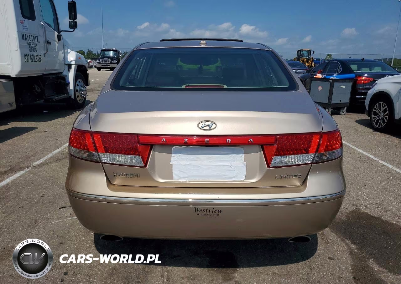 2007 Hyundai Azera Se VIN:KMHFC46F37A185228 - 6