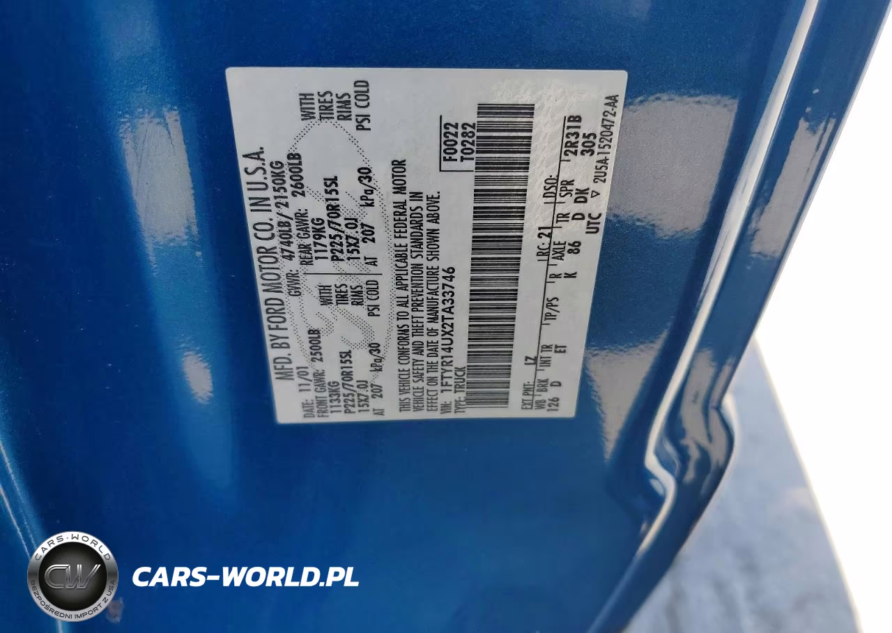 2002 Ford Ranger Super Cab VIN:1FTYR14UX2TA33746 - 12