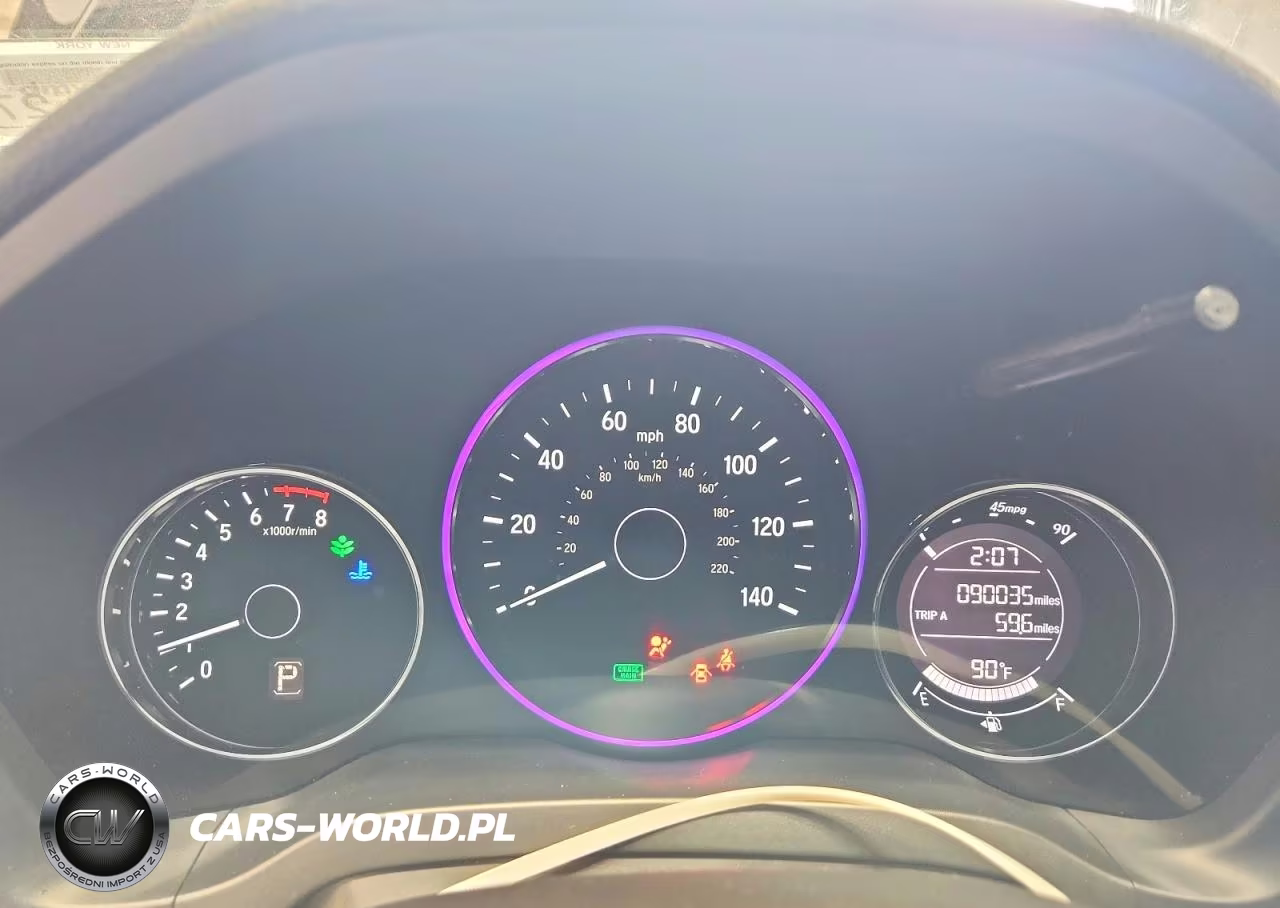 2016 Honda Hr-V Lx VIN:3CZRU6H32GM711732 - 9