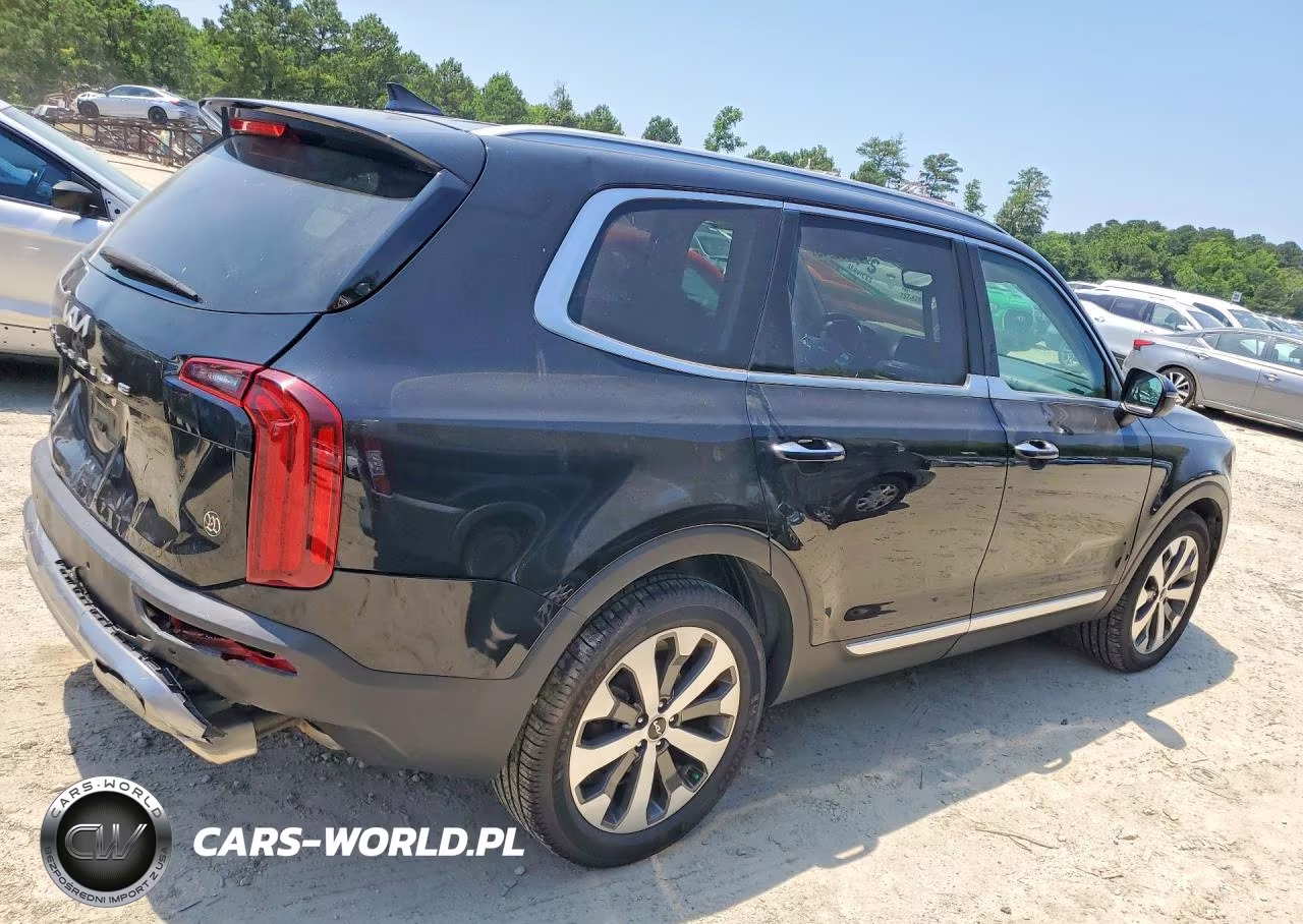 2022 Kia Telluride S VIN:5XYP64HCXNG268624 - 3