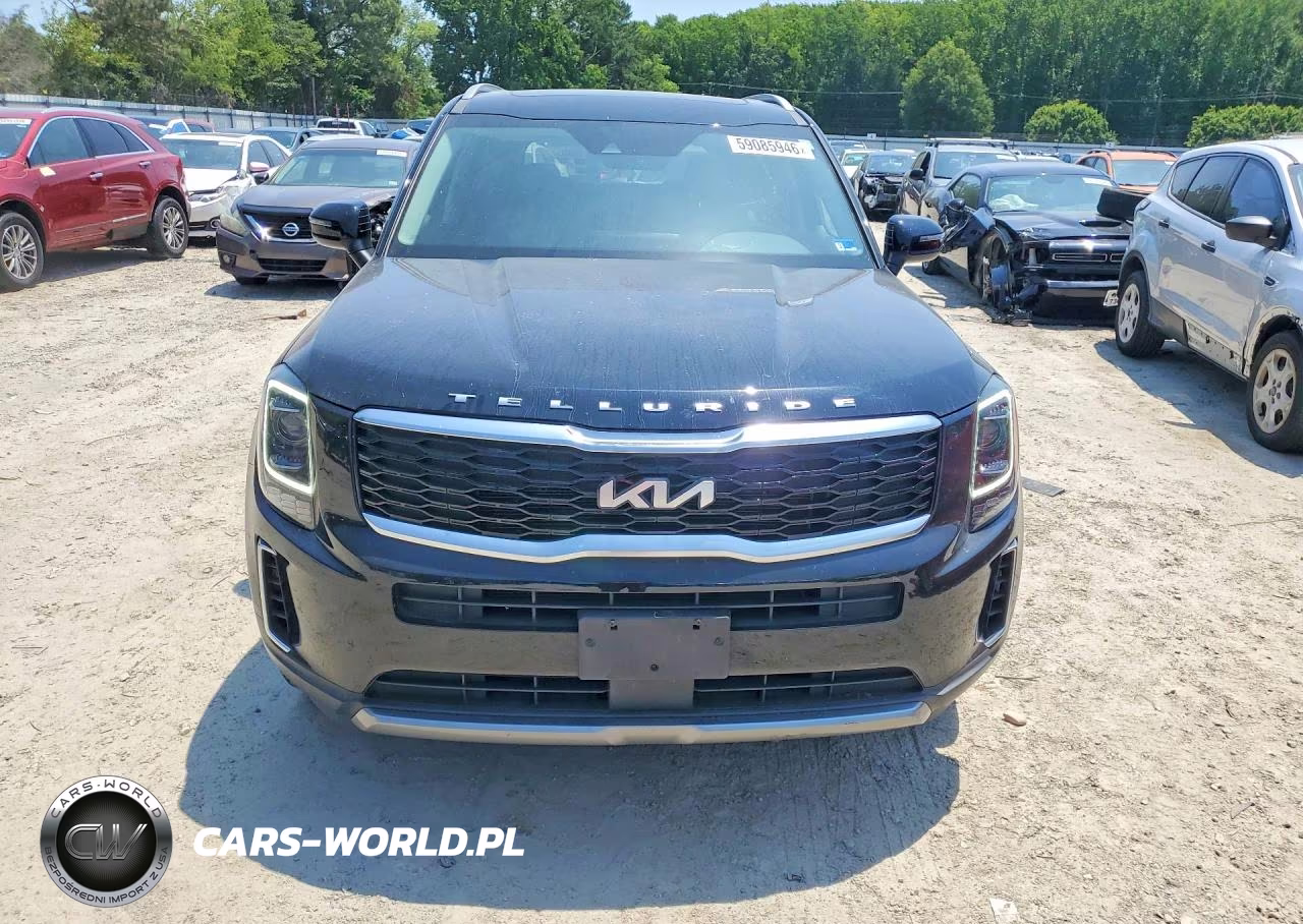 2022 Kia Telluride S VIN:5XYP64HCXNG268624 - 5