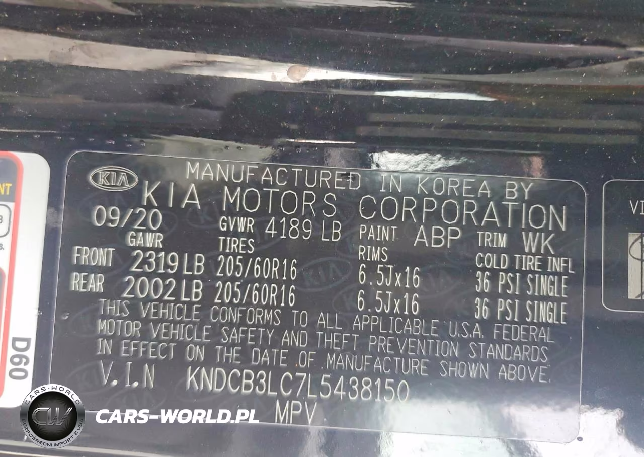 2020 Kia Niro Lxs VIN:KNDCB3LC7L5438150 - 12