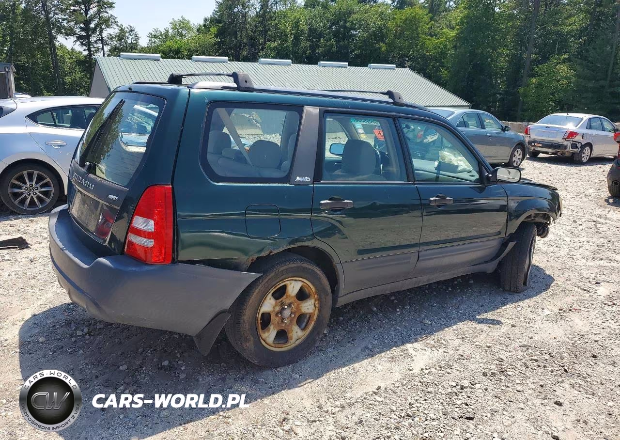 2003 Subaru Forester 2.5X VIN:JF1SG63673H752247 - 3