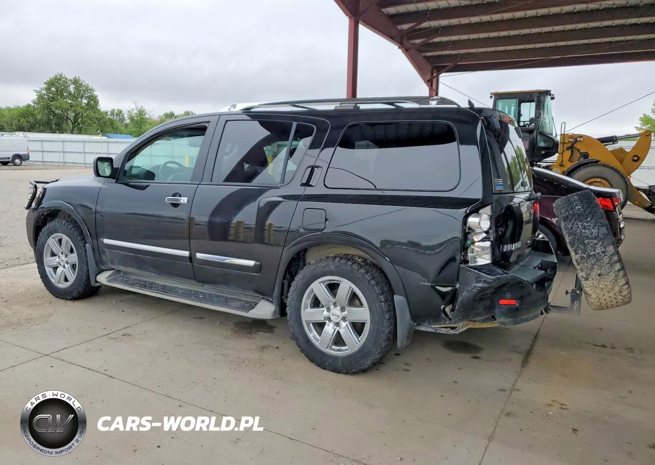 2012 Nissan Armada Sv VIN:5N1AA0NC8CN619498 - 2