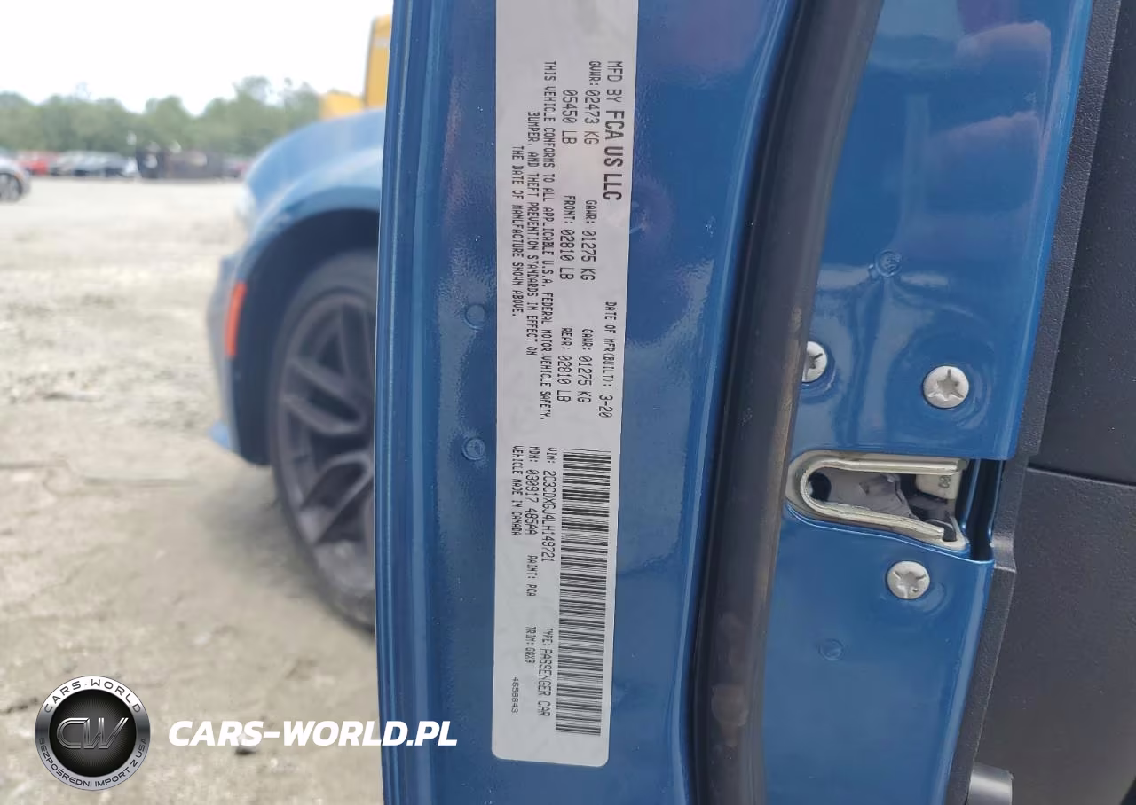 2020 Dodge Charger Scat Pack VIN:2C3CDXGJ4LH149721 - 12
