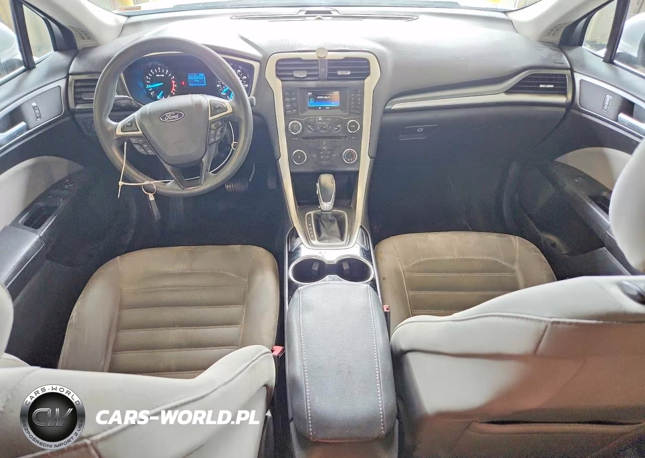 2015 Ford Fusion S VIN:3FA6P0G77FR257874 - 8