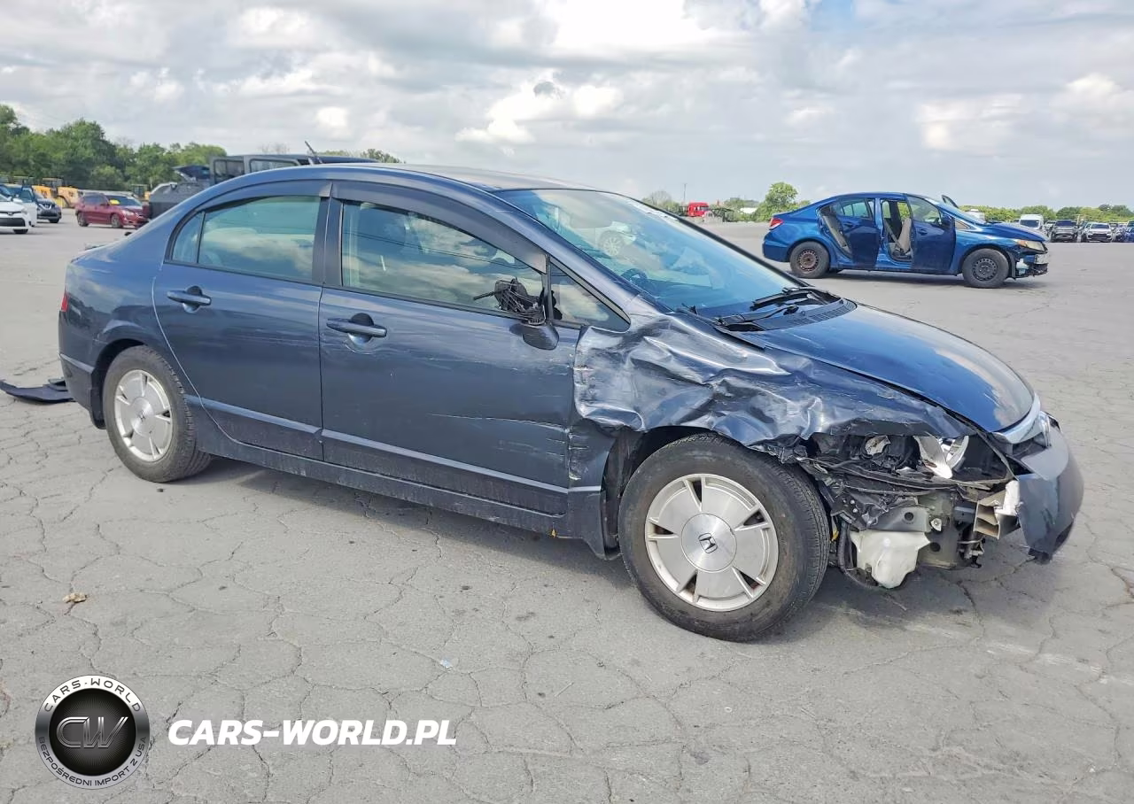 2008 Honda Civic Hybrid VIN:JHMFA36228S020220 - 4