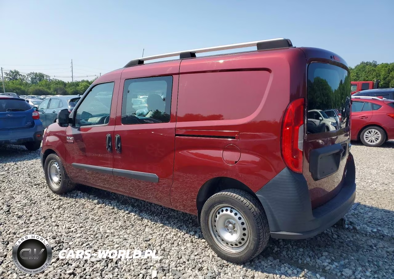 2018 Ram Promaster City VIN:ZFBERFAB2J6L13972 - 2