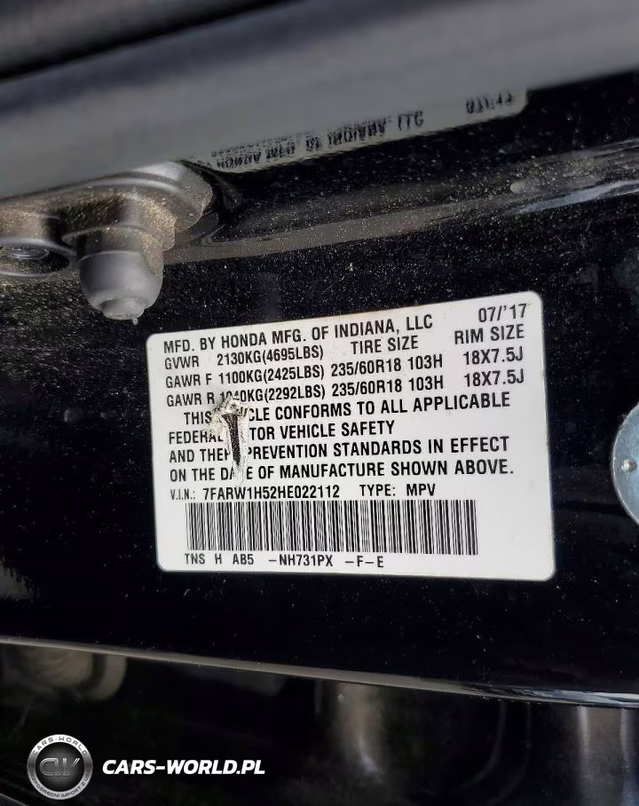 2017 Honda Cr-V Ex VIN:7FARW1H52HE022112 - 12