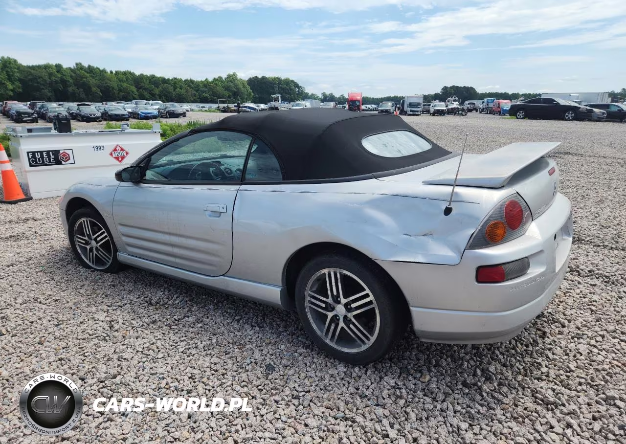 2004 Mitsubishi Eclipse Spyder Gts VIN:4A3AE75HX4E029699 - 2