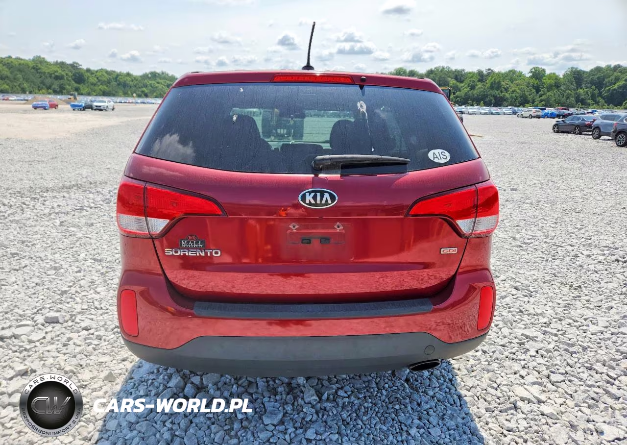 2015 Kia Sorento Lx VIN:5XYKT3A62FG602776 - 6