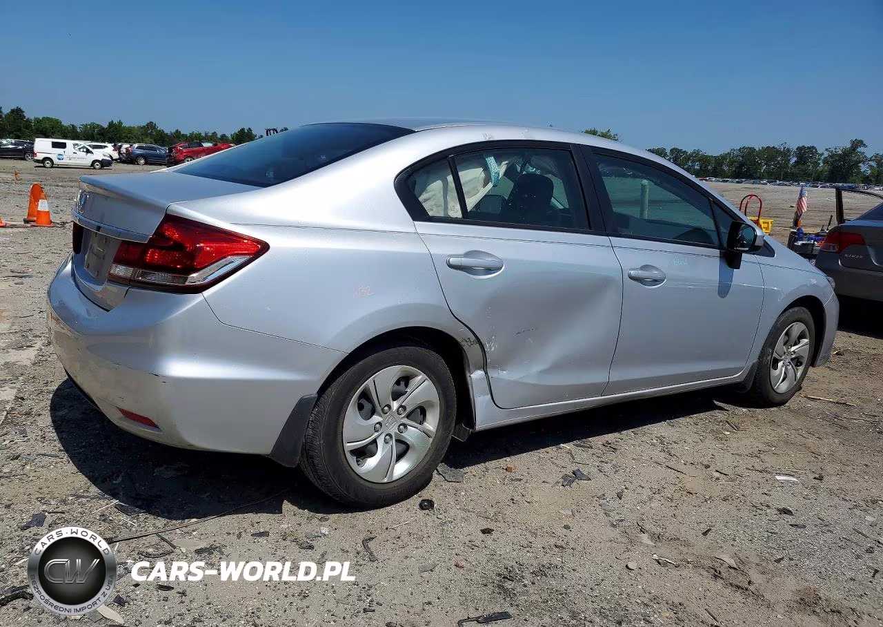 2015 Honda Civic Lx VIN:2HGFB2F57FH546559 - 3