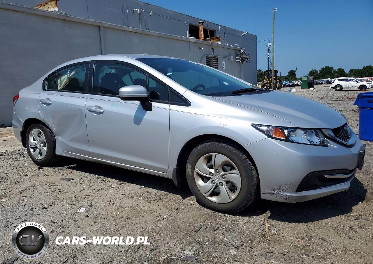 2015 Honda Civic Lx VIN:2HGFB2F57FH546559 - 4