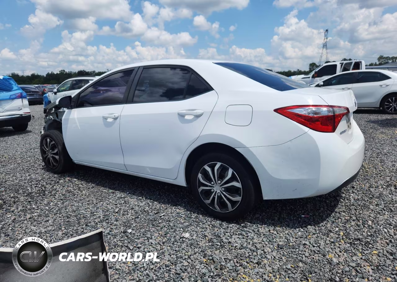 2015 Toyota Corolla Le VIN:2T1BURHE0FC454989 - 2