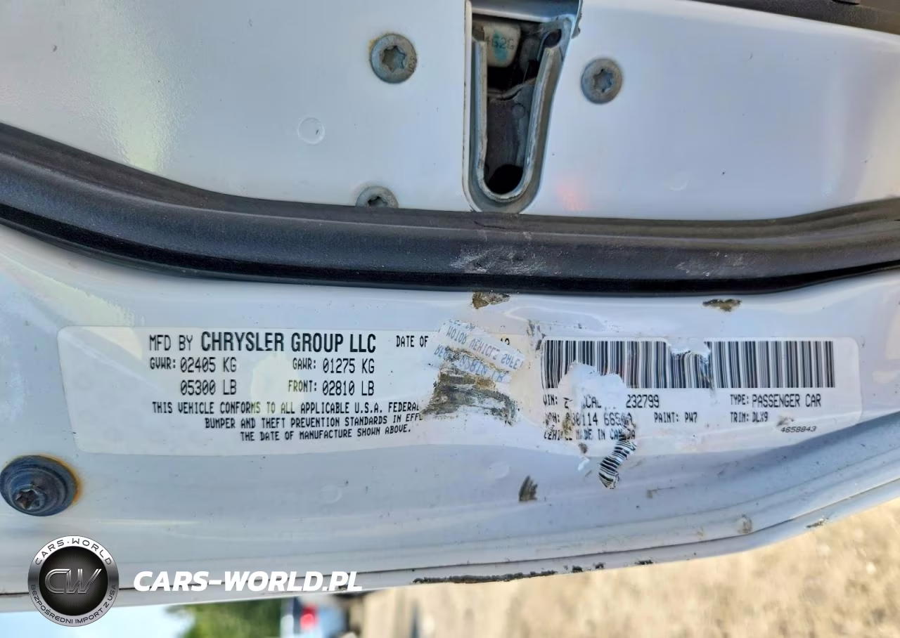 2012 Chrysler 300 S VIN:2C3CCADTXCH232799 - 12
