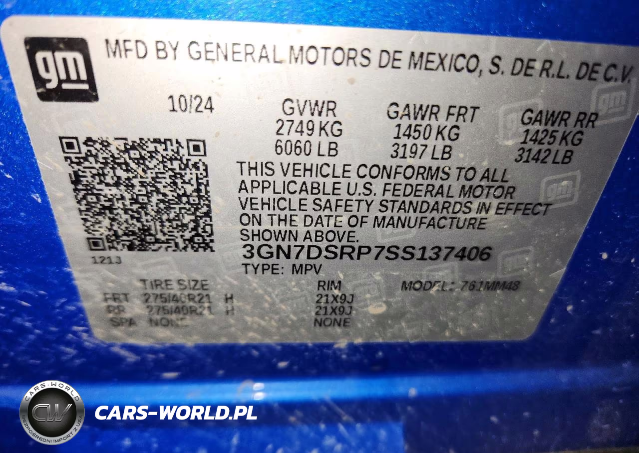 2025 Chevrolet Equinox Rs VIN:3GN7DSRP7SS137406 - 13