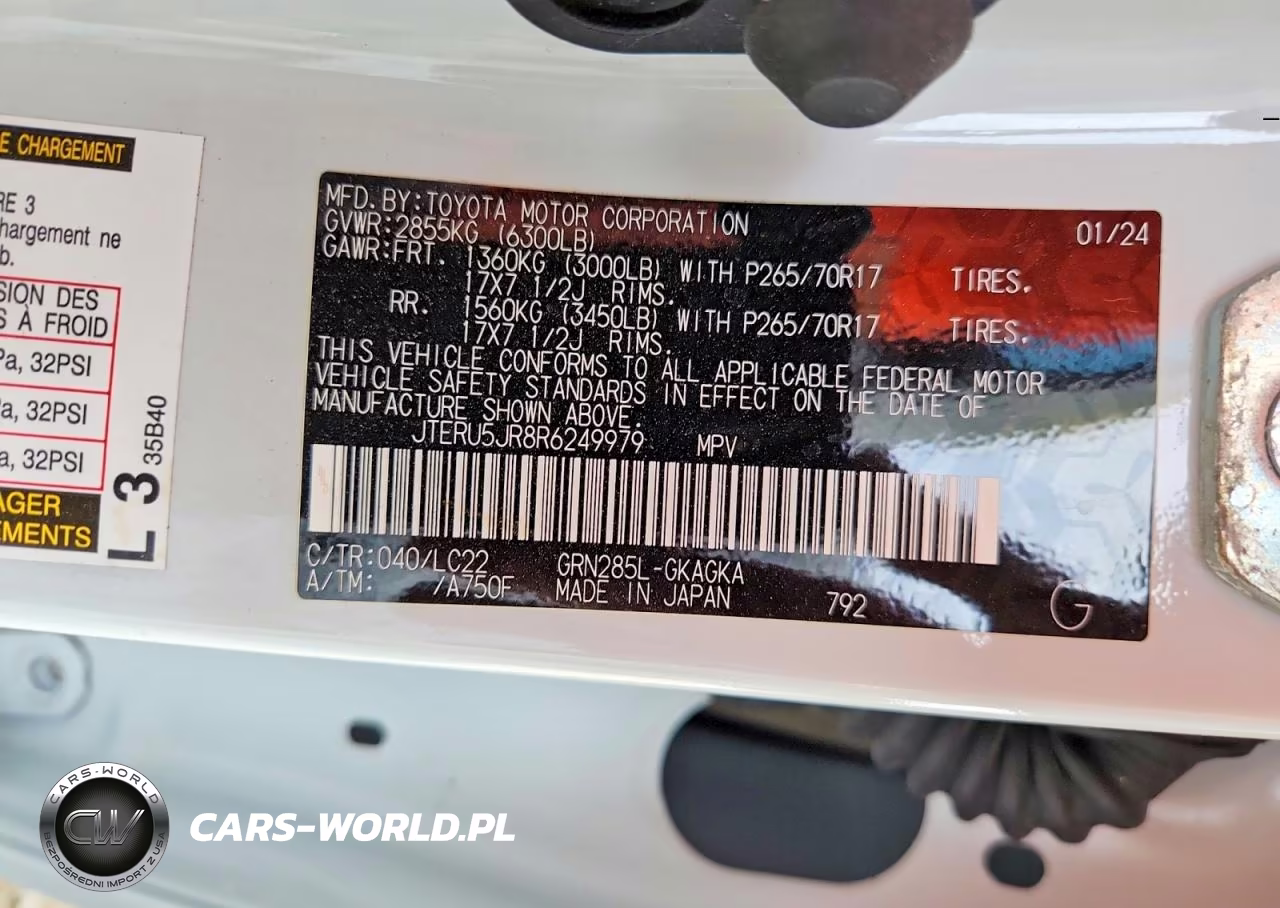 2024 Toyota 4Runner Trd Off-Road Premium VIN:JTERU5JR8R6249979 - 14