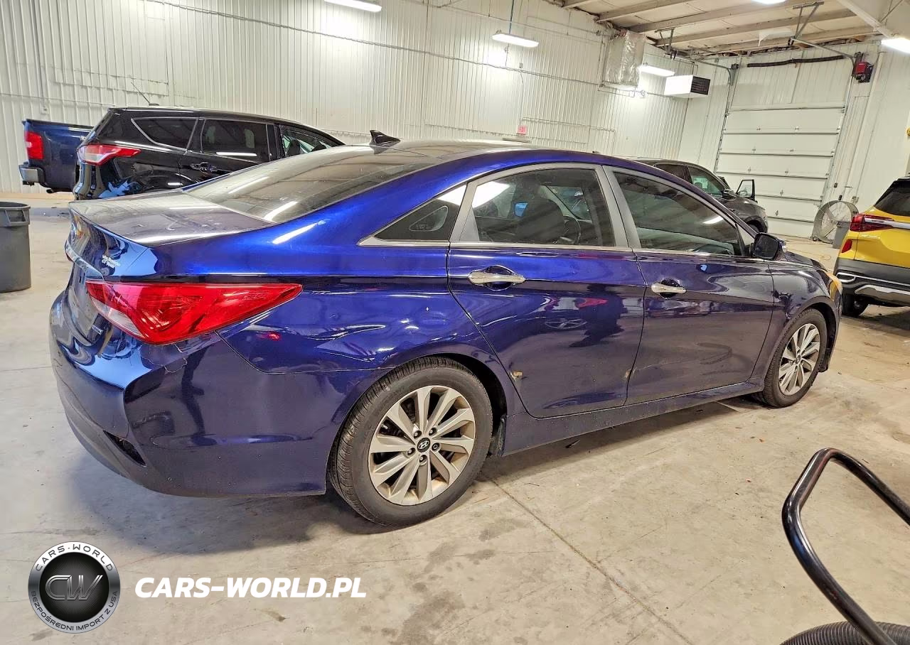 2014 Hyundai Sonata Limited VIN:5NPEC4AC8EH827655 - 3