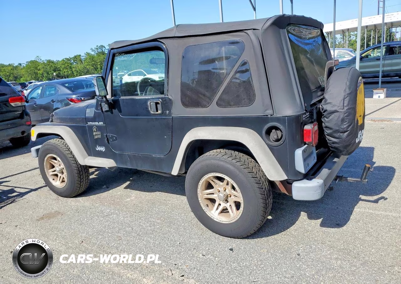 2002 Jeep Wrangler - Tj Se VIN:1J4FA29P82P729340 - 2