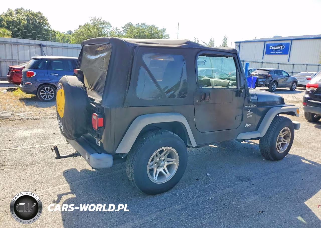 2002 Jeep Wrangler - Tj Se VIN:1J4FA29P82P729340 - 3