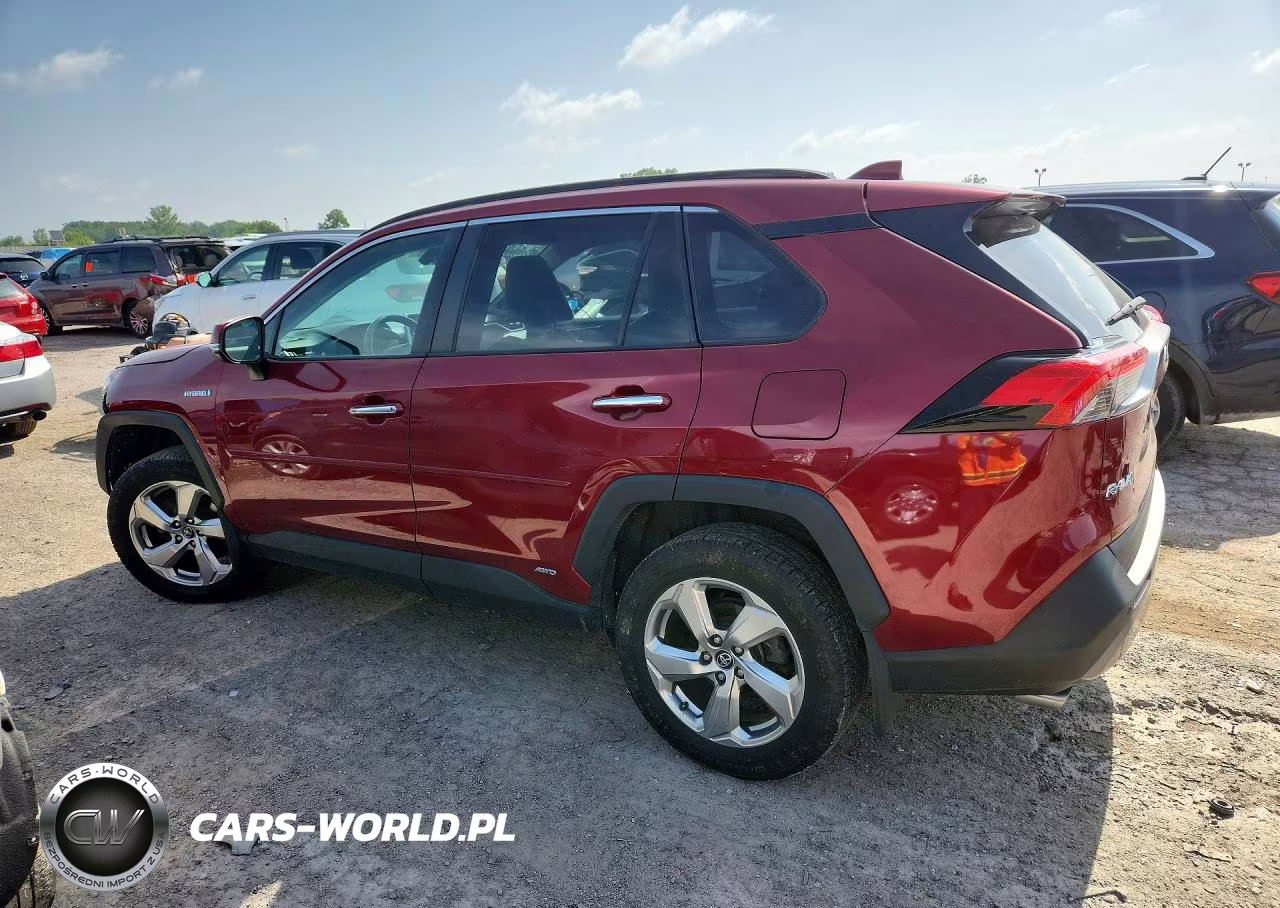 2020 Toyota Rav4 Limited VIN:2T3DWRFV2LW078013 - 2